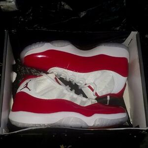 Men's 10.5 Jordan Cherry 11's Brand new